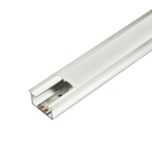 Dural 20mm Duralis-LED Basic Wall & Floor Profile Silver 2.5m
